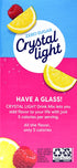 12-Quart 1.8-Ounce (Pack 10) Crystal Light Raspberry Lemonade Drink Mix, Canister
