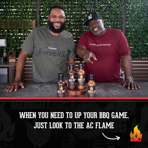 AC Barbeque Sauce Duo, 2-pack with All Day, Every Day & AC Gold BBQ Sauce, 2 x 15.3oz Bottles