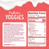21oz (30 0.7oz) Pack 3 Nature's Garden Probiotic Strawberry Yoggies x of - Strawberry Yogurt-Covered Fruit Bites, High
