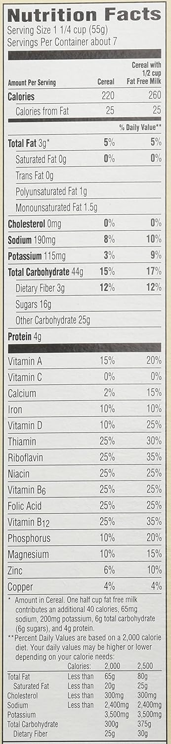 Post 13.5-Ounce (Pack 4) Great Grains Blueberry Morning Cereal, Boxes