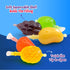 40 Count Fruit Squeezable Jellies - Jar - Tik Tok Candy - Fun Jelly Treat in Assorted Fruit Flavors - Mango
