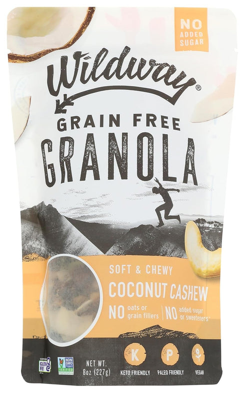 Wildway, Granola Coconut Cashew, 8 Ounce