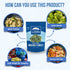8-pack 0.6 (4.8 100% Thousand Lakes Freeze Dried Vegetables - Broccoli Florets ounces ounces total) | Florets - No