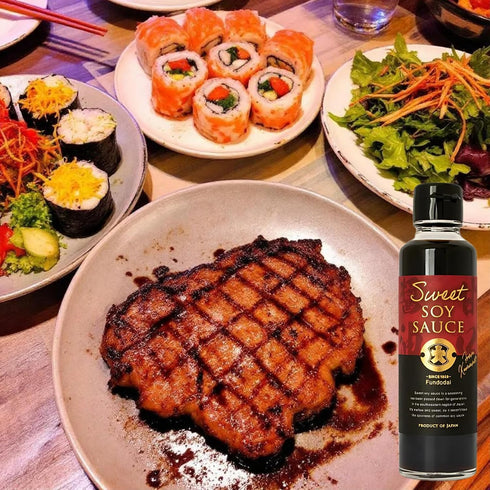Fundodai 5.07 oz. (150ml) Sweet Soy Sauce Traditional Kyushu Sweet Soy Sauce, Rich Umami Flavor | Authentic Japanese