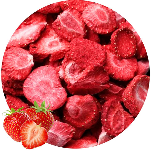 Anna and Sarah Freeze Dried Slice Strawberries 4 Oz, 100% Natural Sliced
