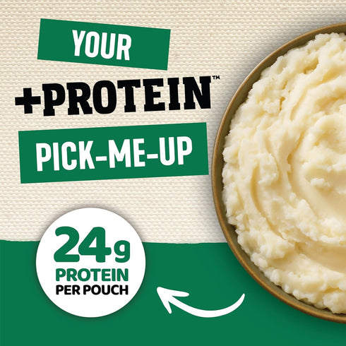 100% 4 4.6 (Pack 10) Idahoan Roasted Garlic +Protein Mashed Potatoes, Naturally Gluten-Free, Real Idaho Potatoes