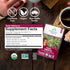 Organic India Tulsi Hibiscus Herbal Tea - Holy Basil, Stress Relieving, Immune Support, Vegan, USDA Organic, 18