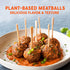 Frozen 12.7 oz. Gardein Plant-Based Classic Meatballs, Vegan, Meat Alternative