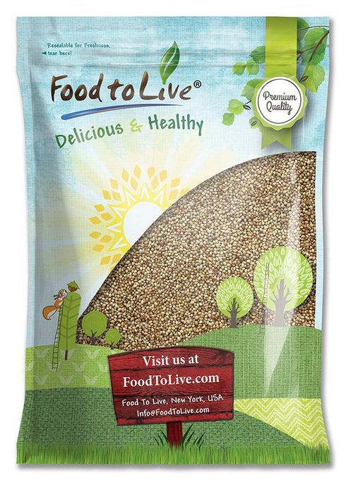 Food to Live Whole Coriander Seeds, 5 Pounds - Dried Cilantro Seeds,