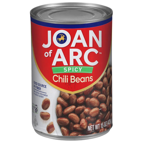 Joan of Arc Beans, Spicy Chili, 15 Ounce
