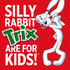 6 23.4 oz Trix Breakfast Cereal, Fruity Shapes, Made with Whole Grain, Giant Size