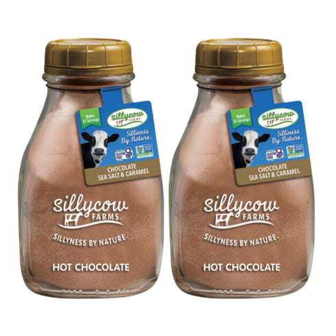 Sillycow Farms Hot Chocolate Sea Salt & Caramel Mix | Rich Hot