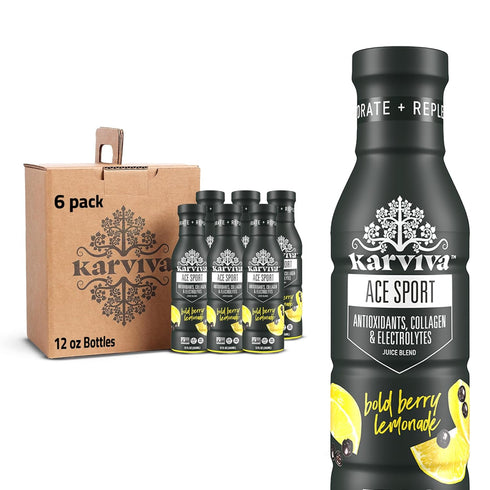 ACE Recovery Antioxidants Juice, Energy Booster Drinks for Sports, Real Fruit, Natural