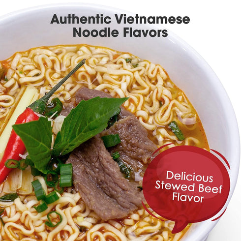 Masan Pack 5) OMACHI Golden Potato Noodles - Beef Stew Flavor - Made with Natural Ingredients (Beef Stew