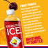 17 oz (Pack 12) Sparkling Ice, Fruit Punch Sparkling Water, Zero Sugar Flavored Water, with Vitamins and Antioxidants