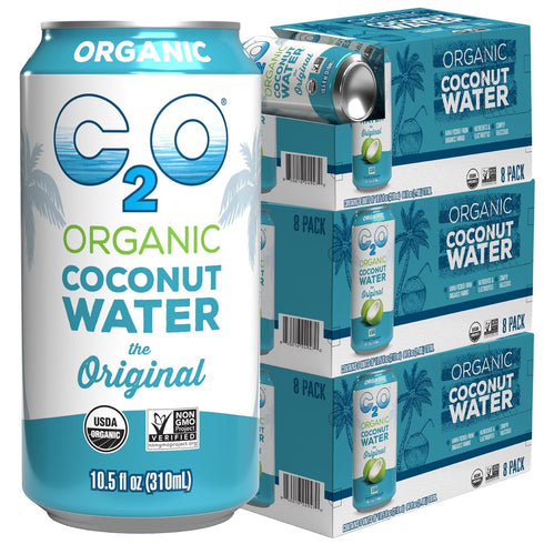 C2O - Organic Coconut Water, The Original Flavor (24 Pack, 3 Fridge