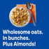 23 (Pack 2) Honey Bunches of Oats with Almonds, Heart Healthy, Low Fat, made with Whole Grain Cereal, Ounce