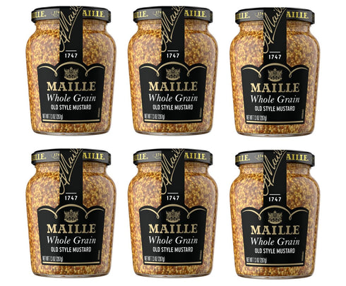 Maille Mustard, Old Style, 7.3 oz (Pack of 6)