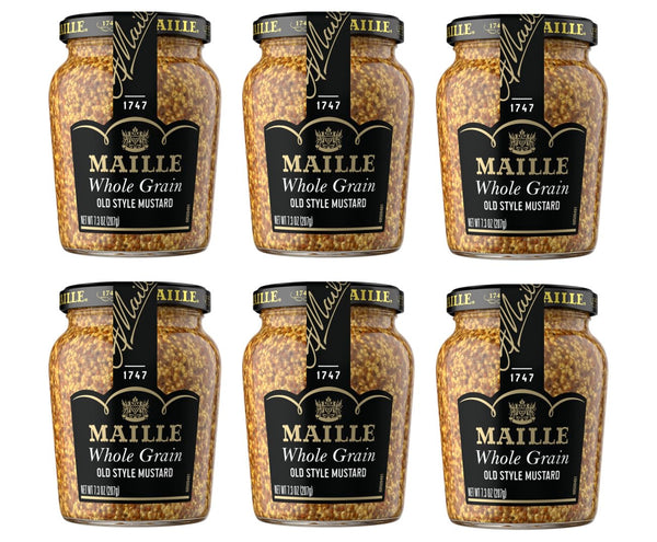 Maille Mustard, Old Style, 7.3 oz (Pack of 6)