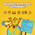 1oz (Pack 18) 3g 3g Hippeas Chile Limon Tortilla Chips of of Protein, of Fiber, Gluten Free, Dairy Free, Plant Protein