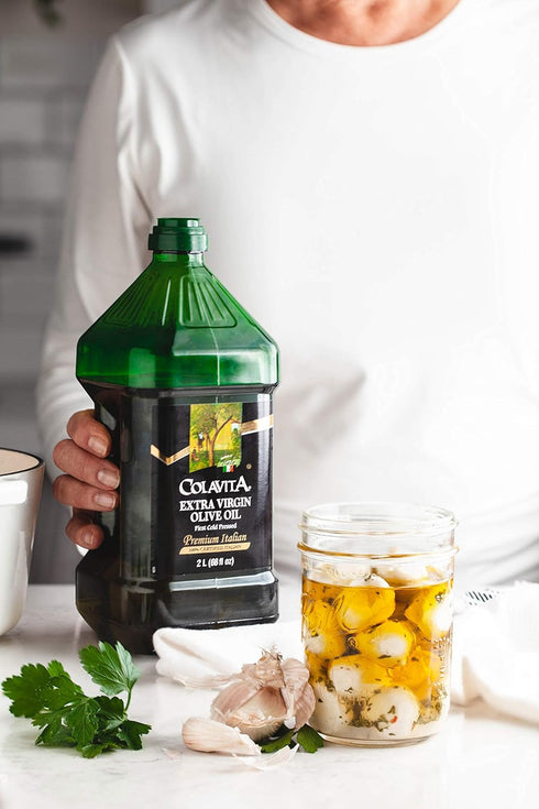 68 oz. (2 Colavita Premium Italian Extra Virgin Olive Oil, fl. Liters) Jug