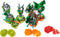 Generic Assorted Fruit Jelly Marmalade Slices Candy with Orange, Cranberry and Grape Flavor,