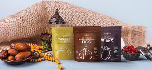 6 Oz Pack 6) Amphora All Natural Organic Soft Dried Plums gluten free vegan health snack dried fruit, Each (