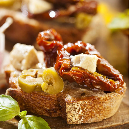 2 Pack (10.1 oz Polli Antipasto Sundried Tomatoes Alla Siciliana Marinated in Extra Virgin Olive & Sunflower Oil |