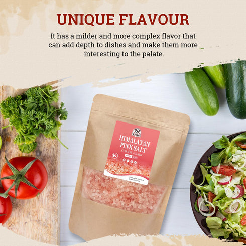 52USA 2 lb, Himalayan Pink Salt Coarse, Pink Himalayan Sea Salt, Coarse Grain Himalayan Salt, Pink Salt, Rock Salt