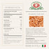 500 (1.1 Lb) Rustichella D' Abruzzo Zucca Di Fior Pumpkin Torchio Pasta Grams