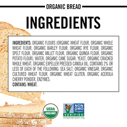 20.5 oz Dave's Killer Bread White Bread Done Right Thin-Sliced, Organic White Bread, Loaf