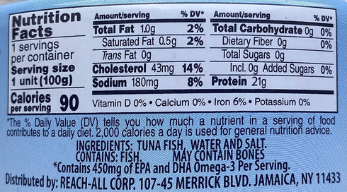 5.3oz (Pack 12) Van Ecuador Tuna in Water
