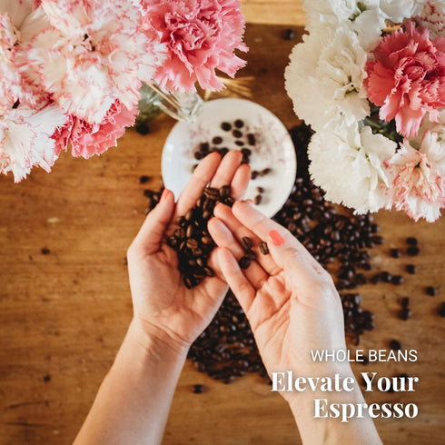 2.2lb Caffe Vergnano Espresso Beans, Large Bag - Medium Roast Arabica Robusta Coffee Beans, Chocolate & Caramel Notes