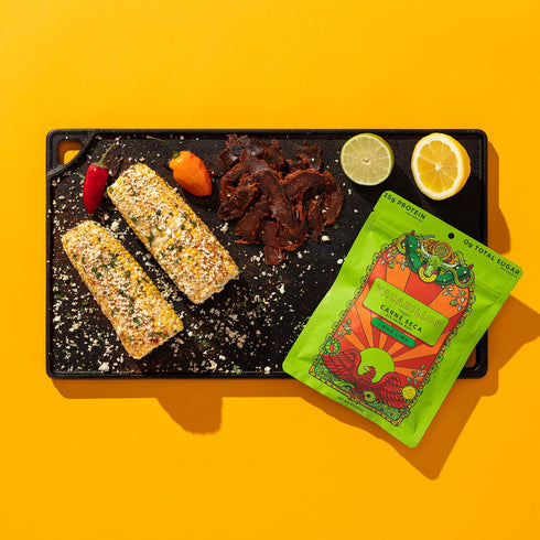 Packs 3-Pack Vacadillos Beef Jerky Snack Carne Seca, Chile Lime