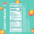 200mg 10 12 Oz 24 Pack Alani Nu JUICY PEACH, Sugar Free, Low Calorie Energy Drinks, Caffeine, Biotin, B Vitamins, Zero