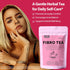 10 Hiberbs Fibro Tea, Teabags, Herbal Tea for Women Daily Wellness, Organic Herbal Blend with Brown Sugar & Flos