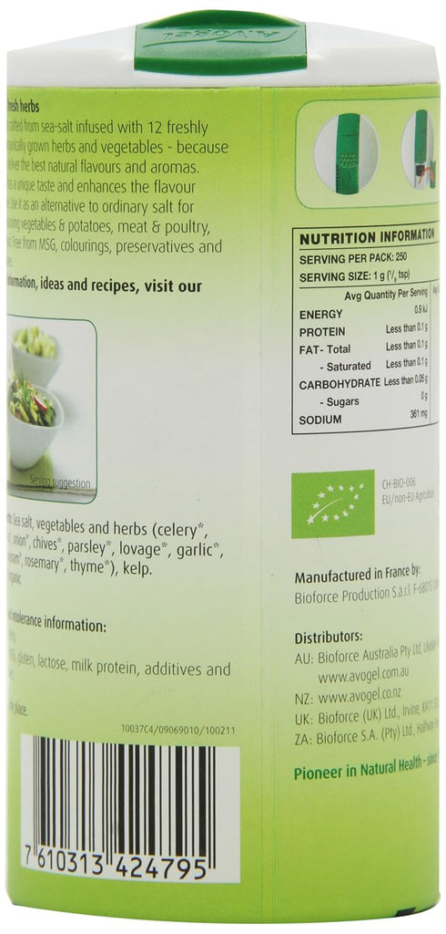 250 (Pack 3) Bioforce Herbamare Herb Salt g