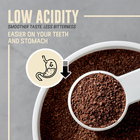 Inspired Coffee Co 2lb French Vanilla - Flavored Cold Brew Coffee Grounds