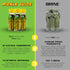Pickle Juice Sports Drink Shots - Extra Strength Electrolyte Shots for Day & Night Time Cramp Relief - 2.5 oz, 12 Pack