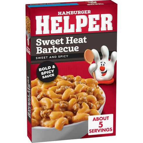 5.7 12 Hamburger Helper Sweet Heat BBQ, Ounces, per Case