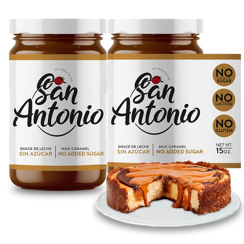 San Antonio No Added Sugar Dulce de Leche Classic Milk Caramel Spread