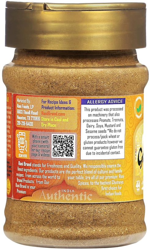 Rani Garam Masala Indian 11-Spice Blend, 3oz (85g) PET Jar, All Natural, Salt-Free, Vegan
