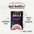 Packets, (10 Count, 1.6 oz. Packets) Wella Cereal Oatmeal Alternative, Gluten-Free Breakfast Hot Cereal, Grain-Free