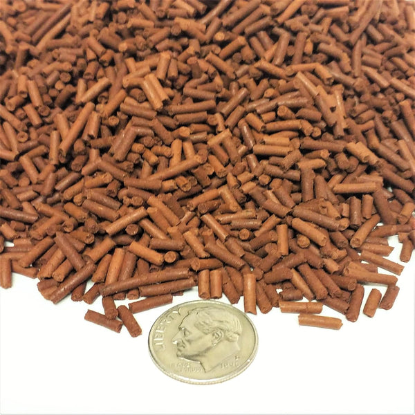 Aquatic Foods Inc. Brine Shrimp 3/64" x 1/4" Sinking Micro Sticks for Discus, Cichlids, Carnivores,