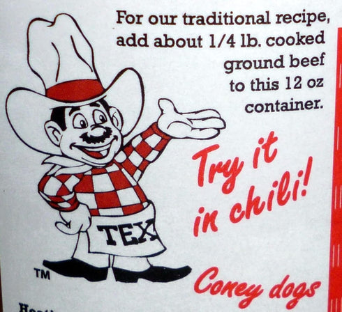 Texas Hots,(3 PACK) Hot Dog Sauce with MEAT for Coney Dogs, Ready To Serve