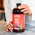 99% 34 oz. Lucys Family Owned - AMERICAN BEETS Organic Pure Beet Juice, Glass Bottle (Fresh Pressed and Pasteurized)