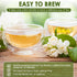 3.5oz(100g) Nhat Anh Farm - Dried Jasmine Flowers - Pure Jasmine Buds Natural & Pure - Dried Jasmine Flowers