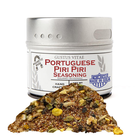 Portuguese Piri Piri Fire Seasoning | Gourmet Spice Blend | Non GMO,
