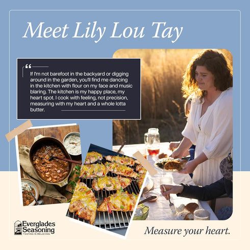 6 oz Everglades Lily Lou Tay's Southern Magic Seasoning - All-Purpose Southern Spice Blend