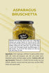 9.9 oz (Pack 3) Perfect Choice Green Asparagus Bruschetta - Delicious Bruschetta Bread Spread - Ready-to-serve Dip